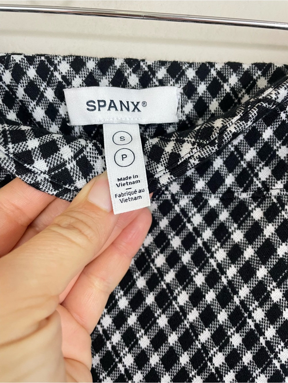 SPANX Smooth Perfect Fit Ponte Wide Leg Pant In Jacquard Size Small - Picture 3 of 10